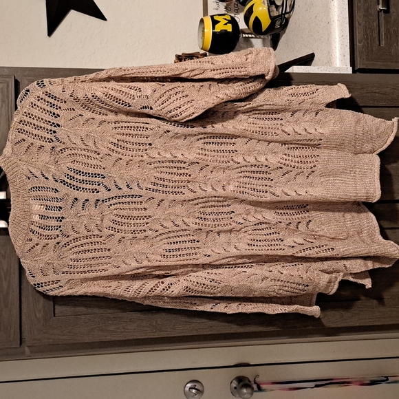 🥳HP🥳New boutique Pol mauve v neck cardigan - Picture 9 of 11
